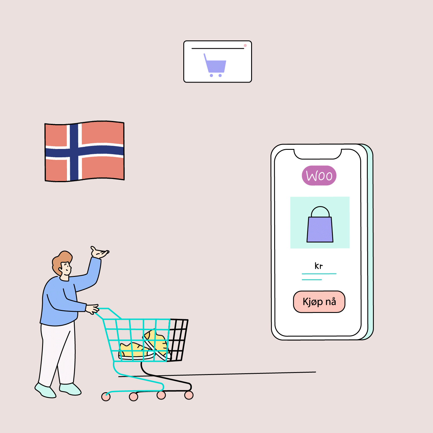 norsk woocommerce leverandør